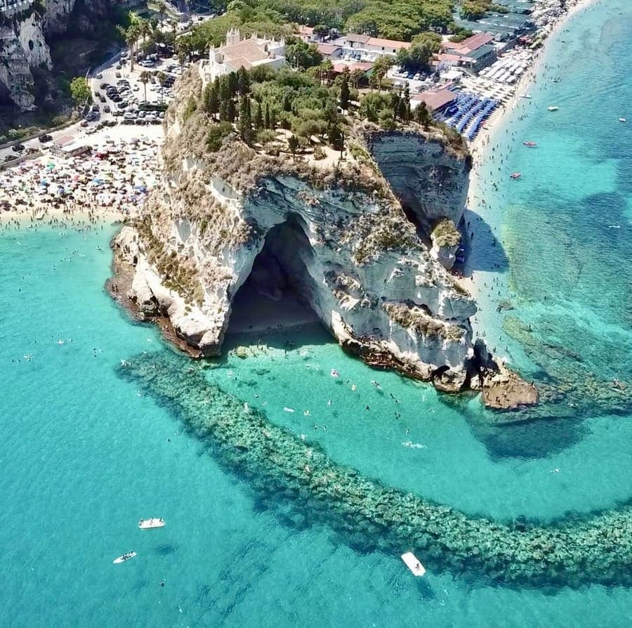 Escursione in barca da Tropea a Capo Vaticano